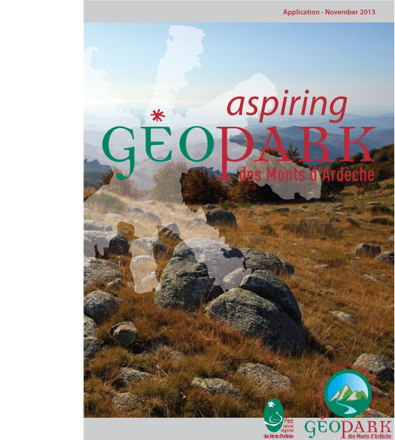 Le dossier geopark des Monts d'Ardèche